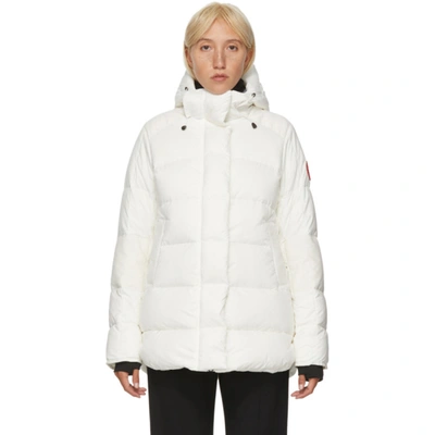 Canada Goose Alliston Padded Shell-down Jacket In N Star Wh-bl