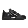 Valentino Garavani Vltn Ribbon Sneakers In 0no Nero/ne