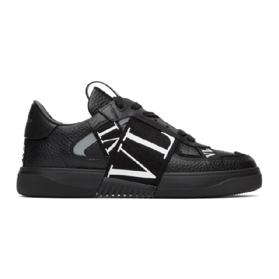 Valentino Garavani Black Vl7n Sneakers
