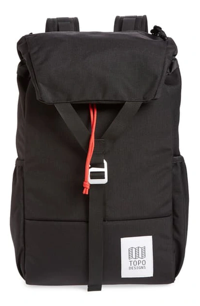 Topo Designs Y-pack Backpack In Black