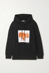 STELLA MCCARTNEY + NET SUSTAIN PRINTED ORGANIC COTTON-JERSEY HOODIE