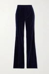 SAINT LAURENT VELVET FLARED trousers