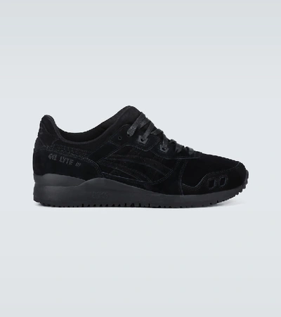Asics Gel-lyte Iii Og Premium Sneakers In Black/black