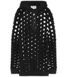 MAISON MARGIELA PERFORATED COTTON HOODIE,P00484683