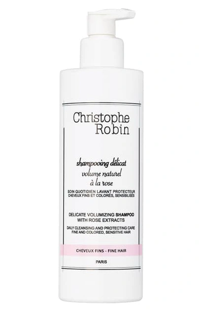 Christophe Robin Delicate Volumizing Shampoo With Rose Extracts, 13.5 oz