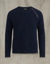 BELSTAFF FISHERMANS RIB CREW NECK,71130503K67N0023800922XL