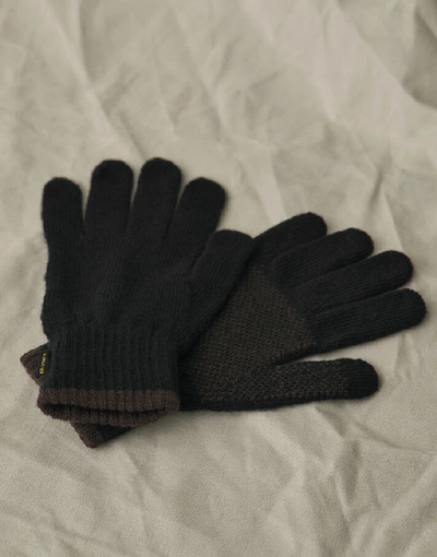Belstaff Wool Gloves In Multicolor