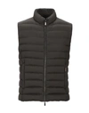 Moorer Down Jacket In Dark Brown