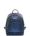 BRAHMIN MINI DARTMOUTH MELBOURNE EMBOSSED LEATHER BACKPACK