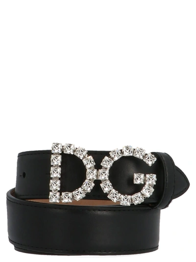 Dolce & Gabbana Belt In Black