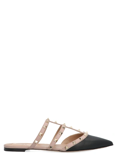 Valentino Garavani Rockstud Shoes In Black