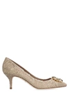 DOLCE & GABBANA EMBROIDERED PUMPS,11468857