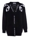 GIVENCHY OVERSIZED LOGO SWEATER,11469108