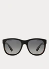 Polo Ralph Lauren Rl Ricky Sunglasses In Top Black On Jerry Havana