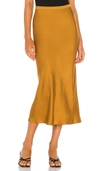 ANINE BING BAR 半身裙 – 青铜色,ANIN-WQ29