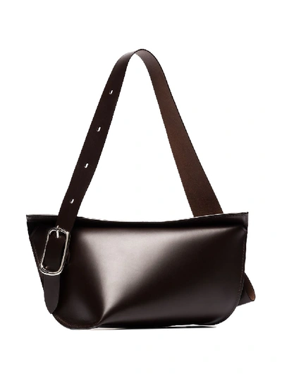 Venczel Brown Aera Leather Shoulder Bag