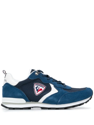 Rossignol Heritage Panelled Low-top Trainers In Blue