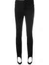 Moncler Technical Twill Ski Leggings In Black