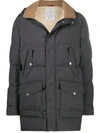 BRUNELLO CUCINELLI QUILTED DOWN COAT