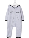 GIVENCHY LOGO HOODED JUMPSUIT