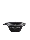 DOLCE & GABBANA SCUBA BELT BAG IN BLACK