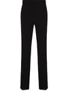 FERRAGAMO CROPPED STRAIGHT-LEG TROUSERS