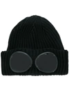 C.P. COMPANY GOGGLE LENS BEANIE