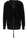 THOM KROM HOODED ZIPPED JACKET