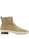 FEAR OF GOD SIDE ZIP ANKLE BOOTS