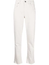 BRUNELLO CUCINELLI MID-RISE CROPPED JEANS