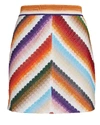 MISSONI Chevron Knit Mini Skirt,060055954703