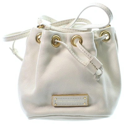 Pre-owned Marc By Marc Jacobs Too Hot To Handle White Leather Handbag