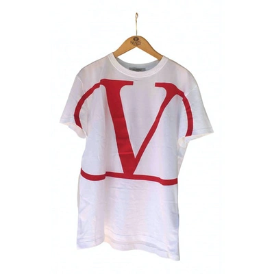 Pre-owned Valentino White Cotton  Top