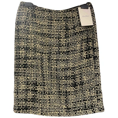 Pre-owned Max Mara Wool Skirt