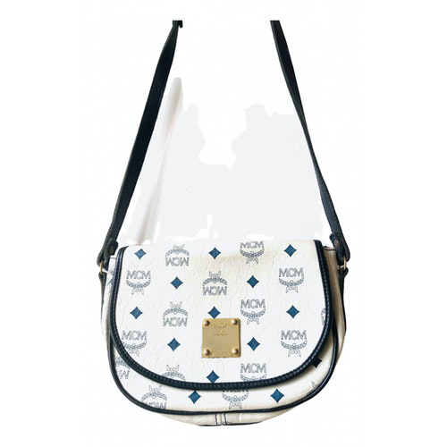 Pre-Owned Mcm White Handbag | ModeSens