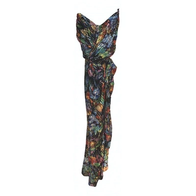 Pre-owned The Kooples Multicolour Silk Dress