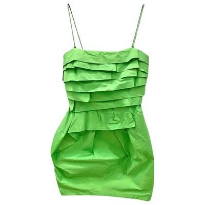 Pre-owned Pinko Green Dress