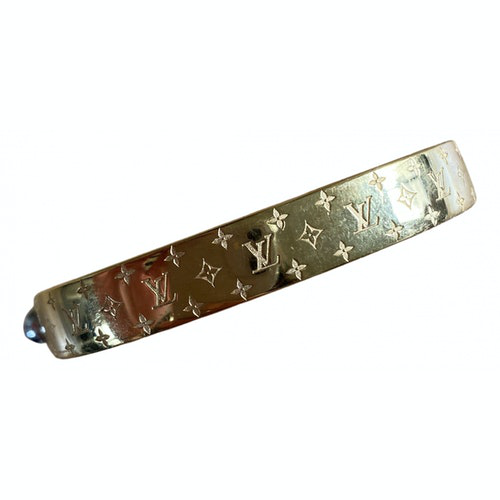 Pre-Owned Louis Vuitton Nanogram Gold Metal Bracelet | ModeSens