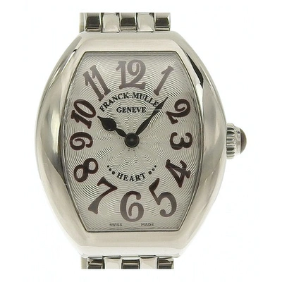 Pre-owned Franck Muller Silver Steel Watch