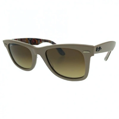 Pre-owned Ray Ban Beige Sunglasses