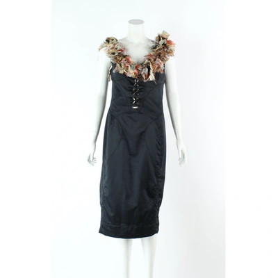 Pre-owned Just Cavalli Black Dress