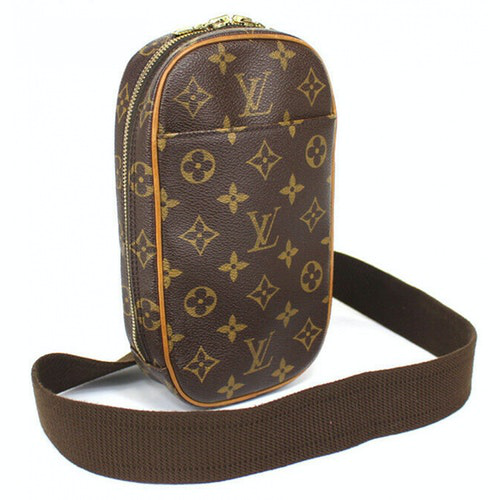 Pre-Owned Louis Vuitton Brown Leather Handbag | ModeSens