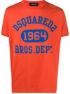 DSQUARED2 LOGO PRINT SHORT-SLEEVE T-SHIRT