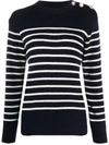 MARC JACOBS STRIPED LONG-SLEEVE JUMPER