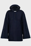 MARYSIA KNOT-DETAIL HOODED TUNIC,854381