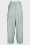 3.1 PHILLIP LIM / フィリップ リム BELTED WOOL-BLEND UTILITY TROUSERS,853844
