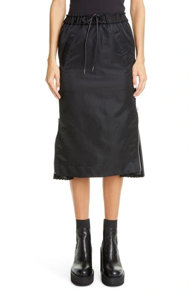 SACAI SACAI MA-1 SIDE GUSSET SKIRT,SCW-003