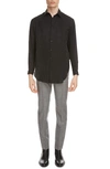 SAINT LAURENT SILK JACQUARD SHIRT,626831Y2B19