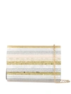 Kurt Geiger Party Envelope Clutch In Multicolor Pvc In Neutrals