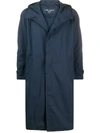 COMME DES GARÇONS HOMME DEUX CONCEALED FRONT PARKA COAT